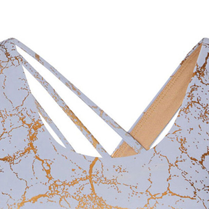 Soutien-gorge de sport pour femme, nouvelle tendance, de haute qualité, à séchage rapide, imprimé par sublimation, fabriqué en usine, pour faibles quantités minimales de commande (MOQ) - Product Image 2