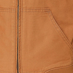 Chaqueta de bombardero de tela satinada de cuero de alta calidad para mujer, soporte transpirable, moda clásica, colección de invierno, Color sólido para exteriores - Product Image 6