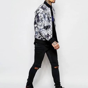 Blouson Bomber Unisexe Décontracté d'Hiver Coupe-Vent en Toile Coupe Ajustée avec Col Montant et Capuche – Vente en Gros - Product Image 5