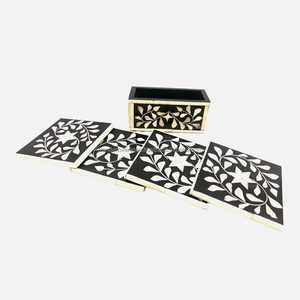 2023 WONDEROVERSEAS Style classique noyer os incrustation caboteur café vin cuisine et décorations de table tapis et tampons - Product Image 3