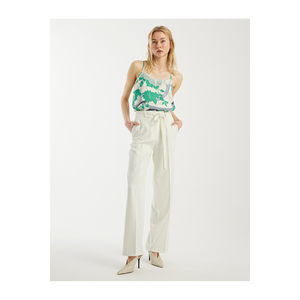 Ropa Deportiva de Yoga de Viscosa con Detalles de Encaje, de Alta Calidad, sin Mangas, Corte Regular, Muy Colorida, para Mujer - Product Image 1