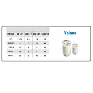 Máquina agitadora Valona de alta eficiencia para aplicaciones comerciales de procesamiento y envasado de alimentos - Product Image 2