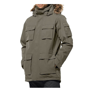 Parka de Verano de Alta Calidad para Hombre, Chaqueta de Invierno Gruesa y Cálida, Cortavientos, Informal, Abrigo Mediano Largo para Hombre con Servicio OEM - Product Image 6