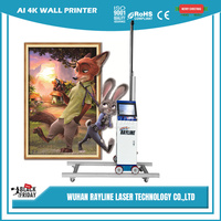 Impresora UV Vertical AI 4K HD16 para Impresión en Azulejos y Cerámica, Dispositivo Profesional para Decoración de Murales Artísticos