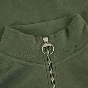 Chaqueta de chándal de invierno para hombre de nuevo estilo con cuello levantado y logotipo frontal personalizado con su propio logotipo transpirable y ecológico - Product Image 3