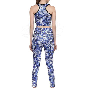 Conjuntos de Yoga para Mujer con Cintura Elástica y Logotipo Personalizado, Diseño de Última Moda, Ligeros y Ecológicos, Venta al Por Mayor - Product Image 4