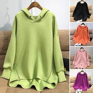 Élégant confort confortable tout sweat à capuche respirant tissu tissé léger pour une tenue décontractée de tous les jours pour les occasions d'hiver - Product Image 3