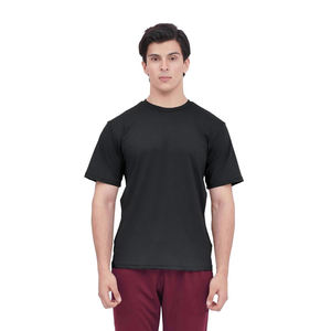 T-shirts pour hommes en gros, 100% coton, 260g, impression personnalisée, manches courtes, séchage rapide et respirant, vêtements d'été, Veliko Sports - Product Image 2