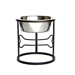 Handcrafted Double Dinner Pet <b>Bowl</b> Steel Wire <b>Stand</b> Polished Metal Pet Food Feeding <b>Bowl</b> for <b>Dogs</b> Wholesale Price - Product Image 2