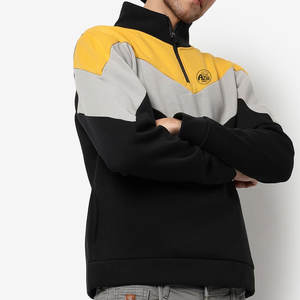 Sweat-shirts à col montant style streetwear, logo personnalisé, impression couleur, col montant uni, écologique, respirant, haute qualité - Product Image 3