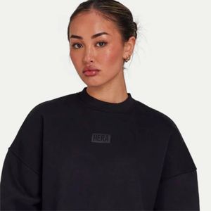 Wholesale <b>Vintage</b> Heavyweight Fleece Crew Neck Acid Wash <b>Sweatshirts</b> Woman <b>Oversized</b> for Sale - Product Image 5