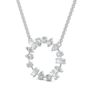 Colgante y abalorio de diamantes fusión de gemas - Product Image 1