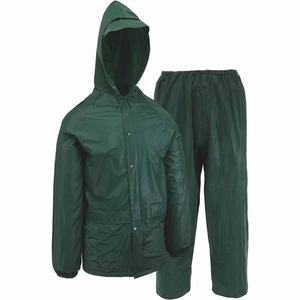 Traje de lluvia impermeable Ultra Lite ligero para hombre colores caqui mejor diseño de alta calidad impermeable traje de lluvia Unisex - Product Image 4