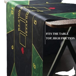 Tapis de table de poker pliable portable de luxe moderne personnalisé de haute qualité pliable multi-jeux de table de casino taille personnalisée pour Mahjong - Product Image 4