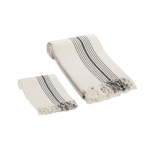 Eco Safe 80x160cm 650GSM 100% coton biologique à séchage rapide brodé serviettes de bain doux Durable résistant aux taches Spa Resort famille - Product Image 4