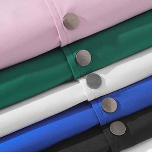 Diferentes colores OEM Diseño personalizado Ropa de hombre Chaquetas Estilo universitario Béisbol Varsity Chaquetas Lana Botón Cierre Chaquetas - Product Image 4