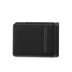 Meilleur prix 2026 Nouvelle arrivée Portefeuille en cuir noir pour homme avec porte-cartes, nouveau design, léger, à vendre - Product Image 2