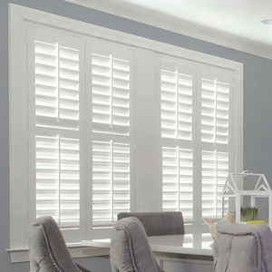 Stores en PVC en vrac d'Australie, style anglais et australien, <span class=keywords><strong>pour</strong></span> baies vitrées, stores coulissants en PVC, couleur blanche, persiennes - Product Image 4