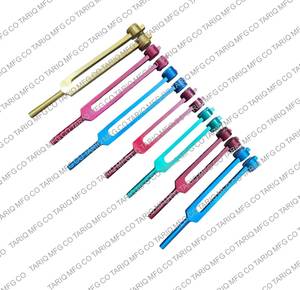 Ensemble de diapason 7 pièces pour la thérapie par le son et la construction en aluminium de guérison des chakras avec pochette de transport TARIQ MFG CO - Product Image 3