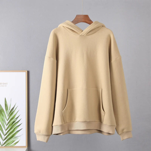 Sudaderas con capucha informales de moda para mujer con cordón de capucha, tejido suave y acogedor, diseño de Jersey cálido para moda callejera Otoño Invierno y OEM - Product Image 2