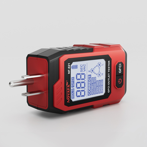 NOYAFA NF-821 Probador de Enchufes de Circuito Digital de Bolsillo, Detector NCV con Prueba GFCI, Herramienta de Diagnóstico Eléctrico de CA Profesional MINI - Product Image 4