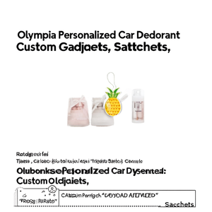Sacchetti Deodoranti Personalizzati per Auto Olympia, Gadget Personalizzati - Product Image 2