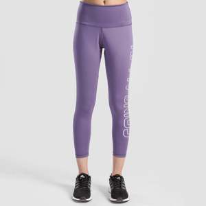 Leggings de Cintura Alta en Spandex/Nylon con Efecto Push-Up (Lavanda) Talla XXS para Entrenamiento Activo - Product Image 1