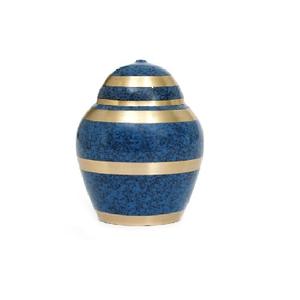 Urnas de recuerdo de cremación de latón de cúpula superior de alta calidad con urnas funerarias de Metal con acabado pulido para cenizas humanas - Product Image 5