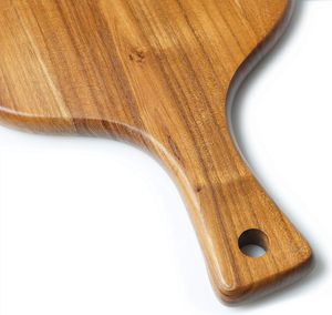 Grand bloc de boucher en bois d'acacia XWOOD à grain bout avec rainure profonde pour récupération des liquides, ustensiles de cuisine durables, directement de l'usine - Product Image 1