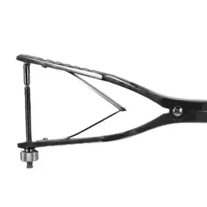 Écarteur de vertèbres orthopédique à double action, manuel, en acier inoxydable, instrument chirurgical - Product Image 4