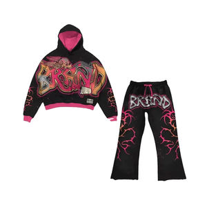 ชุดวอร์ม450คุณภาพสูงสำหรับผู้ชาย, ชุดวอร์มผ้าฟลีซเนื้อผ้าระบายอากาศได้ดีผ้าคอตตอน100% เป็นมิตรกับสิ่งแวดล้อมสำหรับฤดูหนาว - Product Image 6