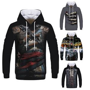 เสื้อฮู้ดสตรีทโอเวอร์ไซส์ผ้าฝ้าย - Product Image 1