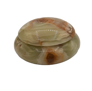 Vintage Onyx <b>Marble</b> <b>Jar</b>, Natural Onyx <b>Marble</b> <b>Jar</b>, Pakistan Onyx <b>Marble</b> <b>Jar</b> - Product Image 1