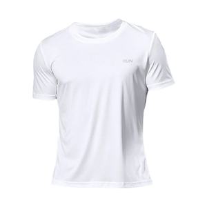 Chemises de course à séchage rapide pour hommes d'été, chemises de musculation, t-shirt de sport pour hommes, manches courtes, hauts de fitness, t-shirt surdimensionné - Product Image 5