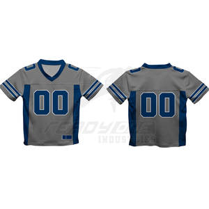 Camiseta de Fútbol Americano con Mangas Cortas y Malla Transpirable en el Pecho, 100% Poliéster, Personalizable para Hombres Adultos - Product Image 6