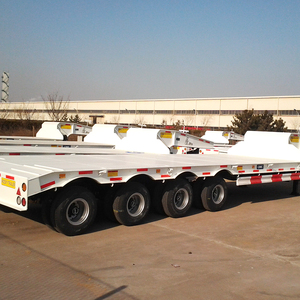 Semirremolque de Plataforma Baja de 100 Toneladas con Suspensión Cantilever, Dos Líneas, Cuatro Ejes - Product Image 5