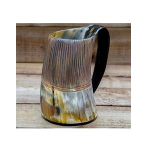 Tasse à corne à boire Viking de haute qualité avec poignée pour bière café au prix de gros tasse à corne à boire Viking - Product Image 5