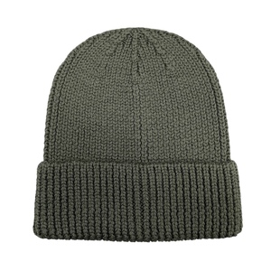 <b>Merino</b> <b>Wool</b> Knit <b>Beanie</b> - Product Image 1