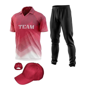 Uniformes personnalisés de cricket élégants fabriqués avec un tissu respirant pour un confort maximal Fabricant OEM ODM Pakistan - Product Image 3