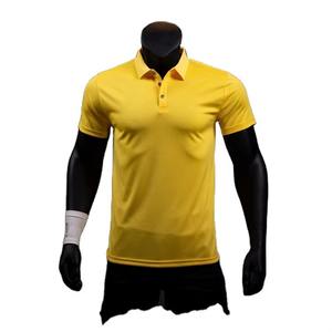 160gsm de alta calidad 100% poliéster Unisex hombres para Polo personalizado de secado rápido transpirable deporte correr gimnasio Fitness frontal OEM en blanco - Product Image 6