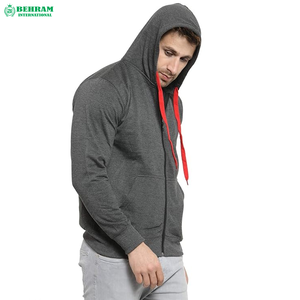 Prix plus bas – Sweat-shirts à capuche unisexes personnalisés de haute qualité 100 % coton molletonné/éponge française, à manches longues et fermeture éclair, respirants et à séchage rapide - Product Image 6