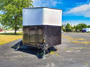 รถพ่วงสำนักงานเคลื่อนที่อลูมิเนียมรุ่นใหม่ ดีไซน์ยุโรป บ้านสำนักงานขนาดเล็กสำเร็จรูป พร้อมรับประกัน 3 ปี - Product Image 6