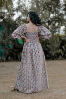Western Classic Imprimé Femmes Porter Designer Style Droit Maxi Robe pour Anniversaire Cadeau tenue à Robes en Gros ensembles d'articles