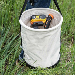 Seau à outils tout usage robuste et imperméable avec fond en plastique, toile de chantier, personnalisable OEM, capacité de 200 lb - Product Image 4