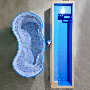 อ่างจากุซซี่ขนาดใหญ่45ft แก้วแบบบูรณาการภาชนะจัดส่ง25ft สระว่ายน้ำจากประเทศจีน - Product Image 5