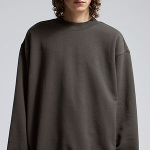 เสื้อฮู้ดสวมหัวขนแกะแบบหนาของผู้ชายเสื้อสเวตเชิ้ตคอกลมแขนยาวคอกลมออกแบบได้ตามต้องการสำหรับฤดูหนาว - Product Image 2