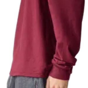 Camiseta Clásica de Manga Larga para Hombre, Cuello Redondo, Ajuste Casual, Color Sólido, Uso Diario, Camiseta Básica - Product Image 3