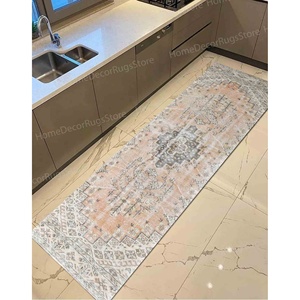Printed <b>Rug</b>: Modern Moroccan Design, Non Slip, Easy To Clean,Chenille <b>Rug</b> - Product Image 5
