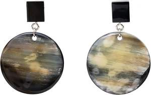 Boucles d'oreilles en corne de buffle faites à la main pour femmes Bijoux de mode de style vintage bohème polis pour la fête à faible coût - Product Image 5