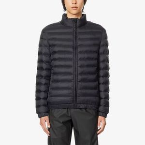 แจ็คเก็ตพัฟเฟอร์ผ้าแคนวาสระบายอากาศคุณภาพพรีเมียมขายดีที่สุดจากโรงงานโดยตรง พร้อมซิปและโลโก้ด้านหน้า สไตล์ไฮสตรีท สำหรับฤดูหนาว - Product Image 1